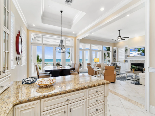 Bonita Beach Luxury Vacation Rental Gulf Front Pool Home